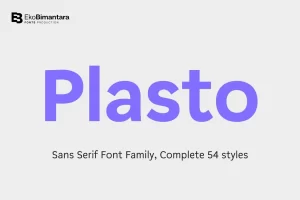 Plasto Font Family