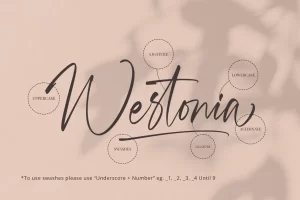 Westonia Font